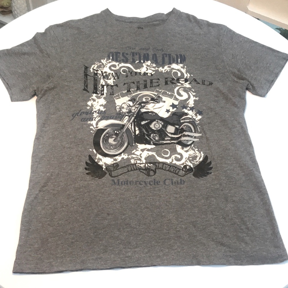 Royal Class Gray Graphic Tee